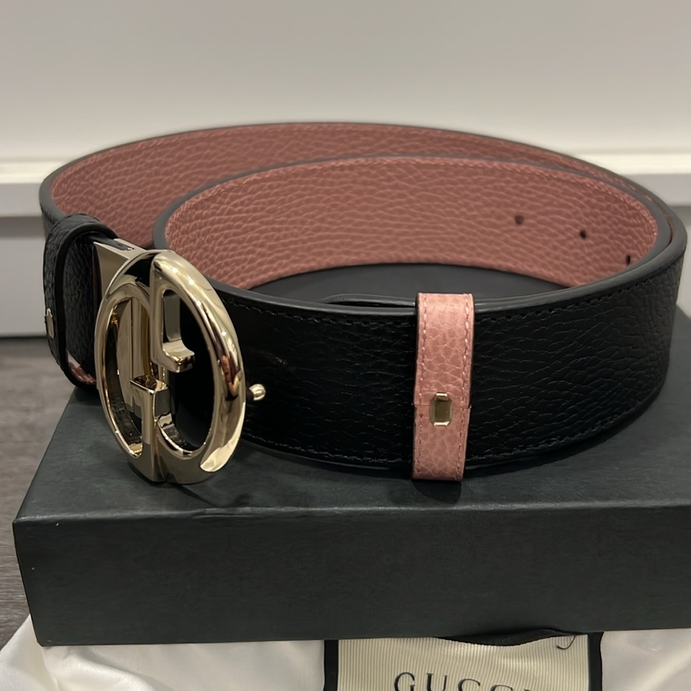 Gucci leather reversible belt - Picture 4 of 6